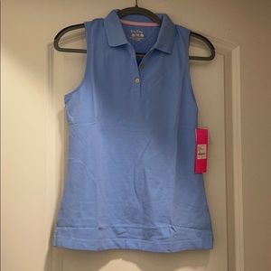 NWT Lilly Pulitzer Meredith Sleeveless Polo